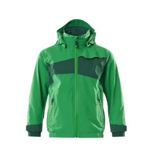 MASCOT Hard Shell Jacke für Kinder ACCELERATE Grasgrün / Grün 116 - 18901-249-33303-116