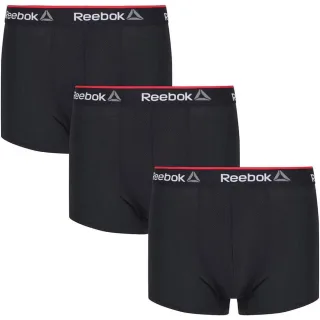 Reebok - "Redgrave" Boxershorts für Herren, Sport (3er-Pack) (Schwarz)