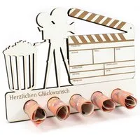 Dekolando Geschenkkarte Geschenk Kino Film Kinoabend Filmabend Geldgeschenk
