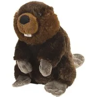WILD REPUBLIC    Kuscheltier Wild Republic Biber 20 cm aufwartend braun Kuscheltier