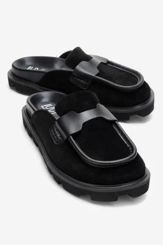 Vela Leder-Slipper