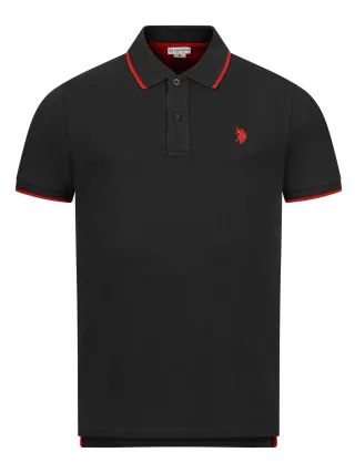 U.S. POLO ASSN. Herren Classic Fit Poloshirt kurzarm aus Baumwoll-Elasthan