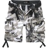 Brandit Cargohose Herren Bermuda Cargo Shorts knielang Kurze Hose Short Gürtel Knielang