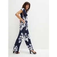 bonprix Jumpsuit für eleganten Look, mit Bindeband zur Taillenanpassung