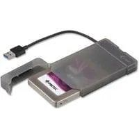 MySafe USB 3.0 Easy, Laufwerksgehäuse schwarz/transparent