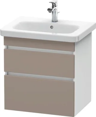 Duravit DuraStyle Waschtischunterbau wandhängend Basalt & Weiß Matt 580x448x610 mm - DS648004318 DS648004318