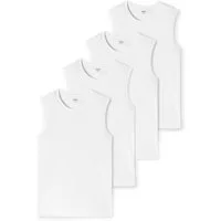 uncover by SCHIESSER Unterhemd 4er Pack Basic (Spar-Set, 4-St) Unterhemd / Tanktop - Baumwolle - Tank Tops mit perfekter Passform