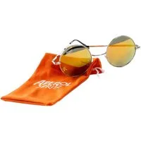 Mixcompany Sonnenbrille Sonnenbrille Aperol Spritz – Stylisches Sommer-Accessoire in Orange (1-St) verspiegelte Gläser