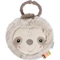 Fehn Greifspielzeug Lazy, Crazy & Pink, Stoffbuch Faultier