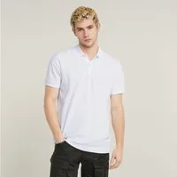 G-STAR Poloshirt Dunda Slim Fit Logostickerei auf der Brust