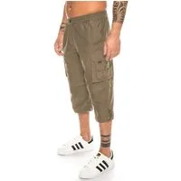 Kendindza Collection Cargobermudas Bermuda Shorts Herren Kurze Hose 3/4 Hose Cargo Taschen abnembare Beine kurze Hose Herren Cargoshorts Sommer