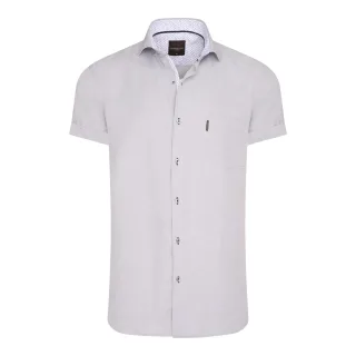 Short Sleeve Blouse Grijs von Cappuccino Italia in der farbe Grau und in größe S.