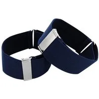 axy Hosenträger 1 Paar Herren Hemd Ärmelhalter 3,5cm Breit (elastisch und größenverstellbar) Hemd Ärmelhalter Hülsenhalter Ärmelband