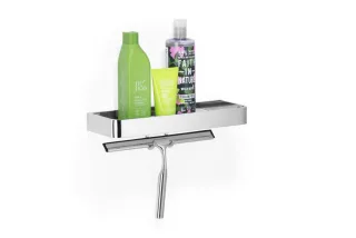 Giese Dusch Konsole mit hoher Reling und Glasabzieher , 11828-02 11828-02
