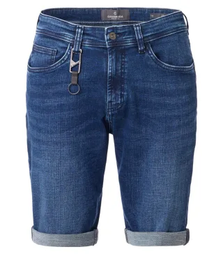 CASAMODA - Denim-Bermudas im Regular Fit mit Stretch blau - Gr. - 36