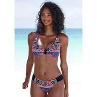 Buffalo Triangel-Bikini mit farbenfrohen Design