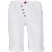 Buena Vista Stretch-Jeans BUENA VISTA MALIBU SHORT white 888 B5025 4003.032 - Stretch Twill