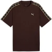 PUMA T-Shirt ESS ELEVATED TAPE RELAXED TEE mit Kurzarm, bedruckte oder unifarbene Optik, Relaxed Fit
