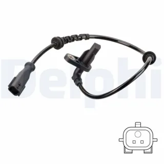 Delphi ABS-Sensor hinten rechts Dacia Lada Renault