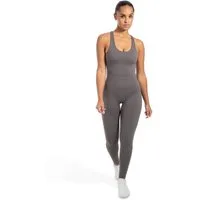 Smilodox Jumpsuit Ilva, ärmelloser Einteiler lang, Overall mit Shaped Fit atmungsaktiver elastischer Sportanzug, Ganzkörperanzug Sport Fitness