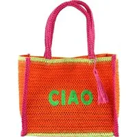 FURNARO Shopper, Handgefertigte Struktur aus Naturmaterial