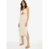 LSCN by LASCANA Midikleid aus weicher Rippware