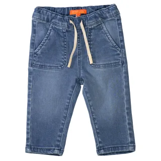 STACCATO - Baby Jeans mit Tunnelzug mid blue denim - Gr. - 80