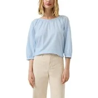 s.Oliver Klassische Bluse mit Streifen Muster