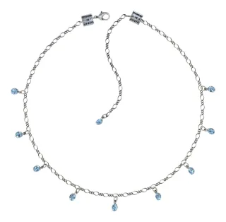 konplott - Halskette - Tutui Collection blau/silver