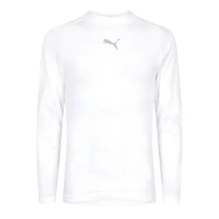 Puma - Base Layer Oberteil für Herren, Rundhalsausschnitt, Anliegend (Weiß)