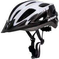 Airtracks Fahrradhelm Fahrradhelm Master S/M (54-58cm), L/XL (58-62cm) (RD-10 für Herren und Damen - EPS-Körper), + IN MOULD - Neon Weiß Schwarz