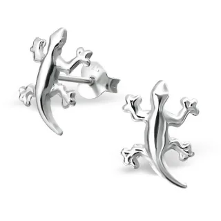 Salamander Ohrringe aus 925 Silber