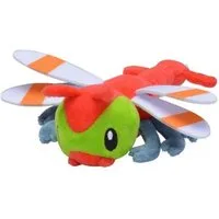 Pokémon Center Plüschfigur Pokemon Yanma Kuscheltier - 17 cm Plüschtier