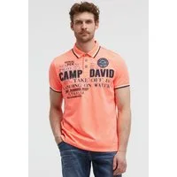 CAMP DAVID Poloshirt mit Baumwolle