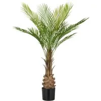 Kunstpalme Phönixpalme, Creativ green, Höhe 120 cm, mit naturgetreuen Palmwedeln