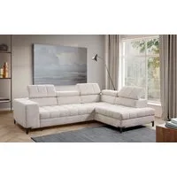 exxpo - sofa fashion Ecksofa Bocco, hochwertige Verarbeitung, toller Sitzkomfort, bequem, L-Form, wahlweise mit Bettfunktion u. Bettkasten, inkl. Kopfteilverstellung