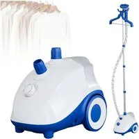 AIMAX Dampfbürste Steamer Dampfglätter 1.7L Wassertank Clothes Vertikaler Campfbügler, Dampfbürste 1500 W Steam Iron for Clothes Einsatzbereit in 45 Sekunden