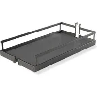 Kesseböhmer Auszugsboden Kesseböhmer Einhängetablar ARENA Style anthrazit für Apothek, für Schrankbreite 300 mm, 250 x 462 x 106 mm