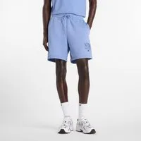 New Balance Sweatshorts mit Kordelverschluss, aus Baumwolle und Polyester, in Fleece-Qualität