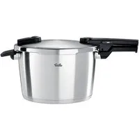 Fissler Schnellkochtopf Vitaquick Premium Schnellkochtopf 8L, Ø 26cm Edelstahl-Dampfkochtopf