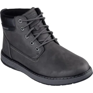 Skechers Garlan Deno Polyurethan Herren Stiefel in Anthrazit