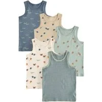 Next Trägertop Trägertops aus Baumwolle im 5er-Pack (5-tlg)