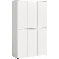 Home affaire Mehrzweckschrank CIPELA (1-St) BxH:105x175 cm, viel Stauraum, variable Einlegeböden, Kleiderstange