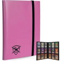 Coradoma Sammelkarte Sammelalbum für 360 Pokemon Karten Pro Card Binder Ordner, 40 Seiten je 9 Karten Portfolio