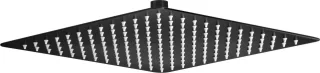 Neuesbad Serie 310 Schwarz Quadratisch Kopfbrause, Edelstahl, 250x250 NB1DENAC202K1
