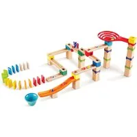 Hape Kugelbahn Rasante Murmelbahn mit Domino