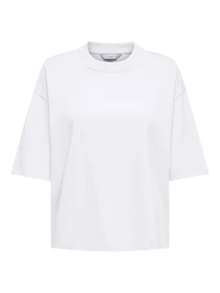 ONLY - ONLLARA S/S BOXY TEE JRS White - Gr. - XS