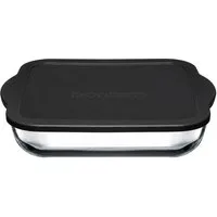 Pasabahce Auflaufform Borcam Bake&Keep 31,8 x 28,3cm, 3,2L, Glas, (6-St), Ofen-, mikrowellen-, gefrier- und spülmaschinengeeignet