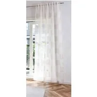 Gardinenbox Gardine (1 St), Multifunktionsband, transparent, Polyester, Geo »VALENCIA« Multiband Scherli 2023480