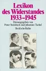 Lexikon des Widerstandes 1933 - 1945